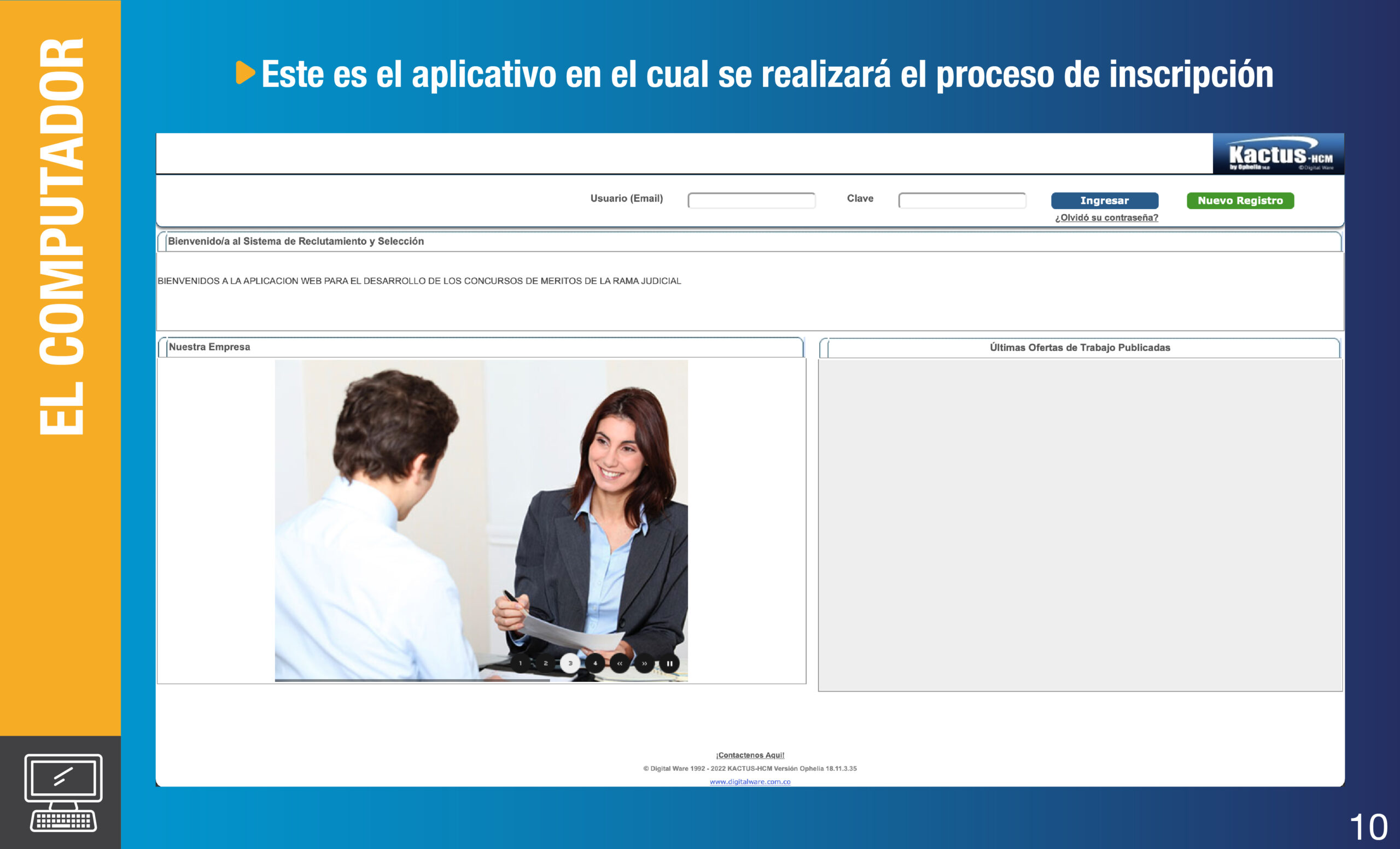 slide inscripciones convocatoria magistrado CSJ 2024 11