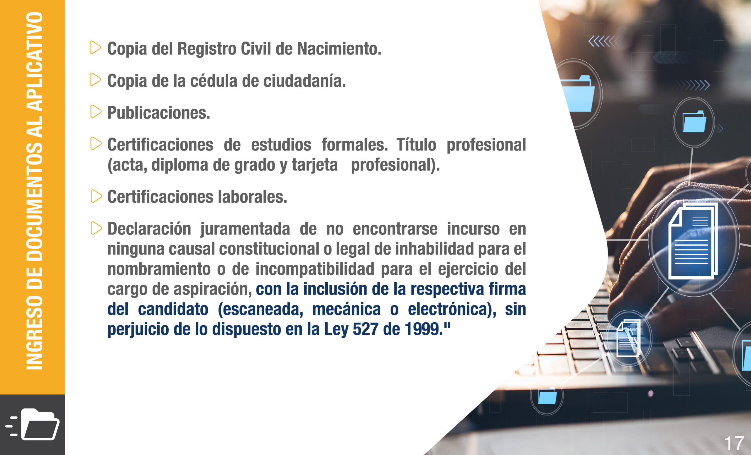 slide inscripciones convocatoria magistrado CSJ 2024 18