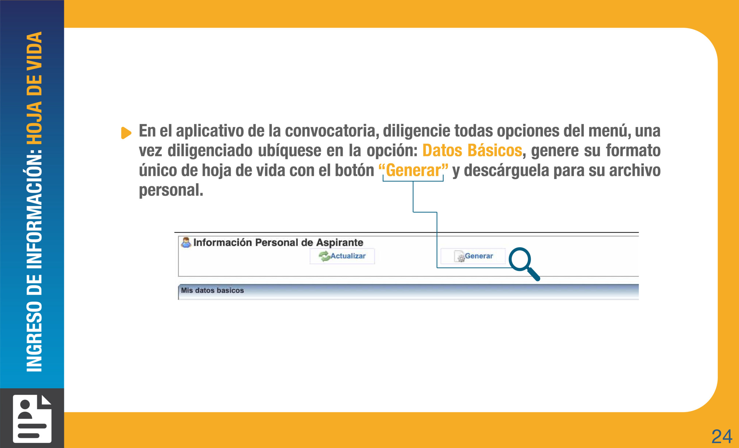 slide inscripciones convocatoria magistrado CSJ 2024 25