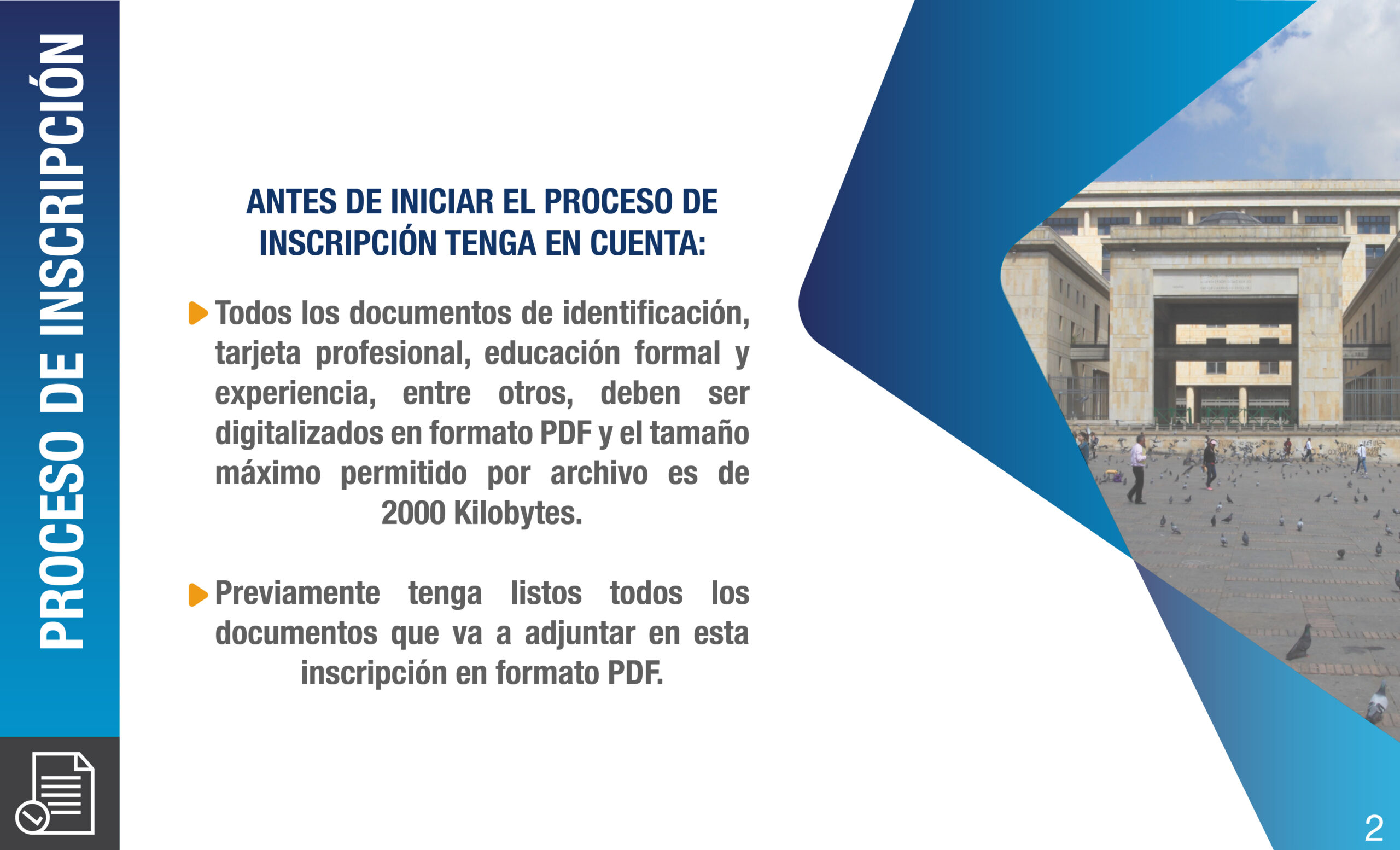 slide inscripciones convocatoria magistrado CSJ 2024 3