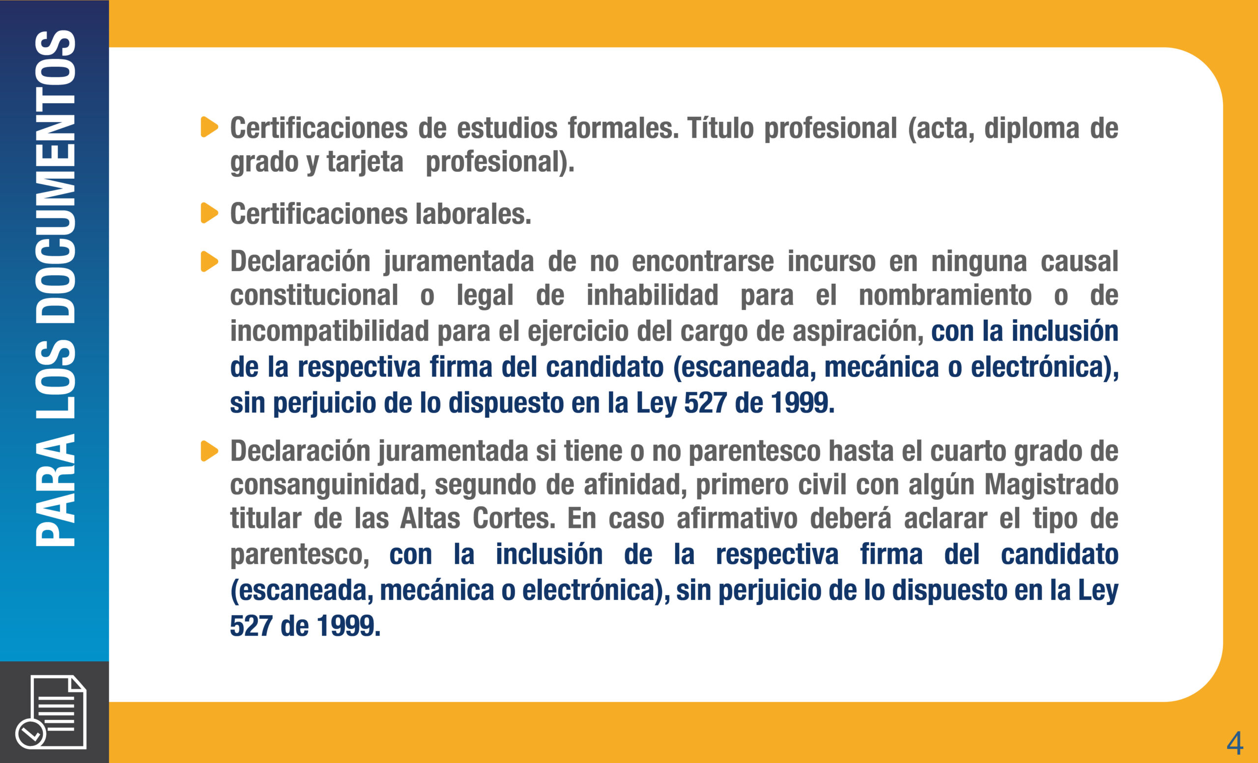 slide inscripciones convocatoria magistrado CSJ 2024 5