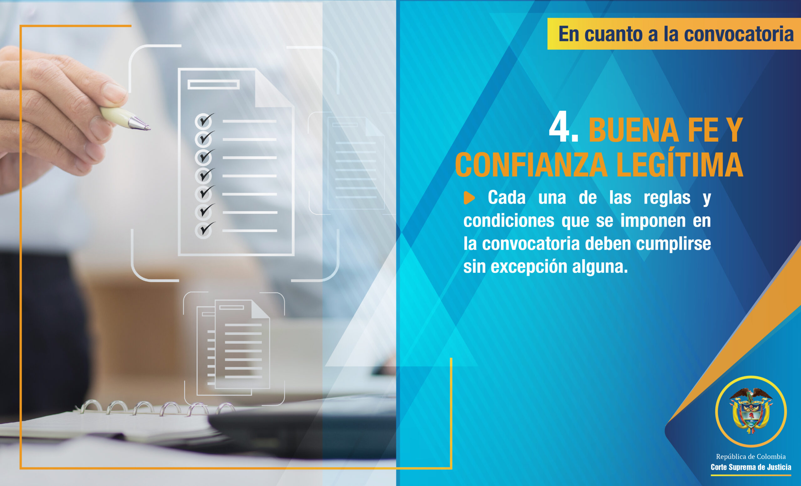 slide principios convocatoria magistrado CSJ 2024 5