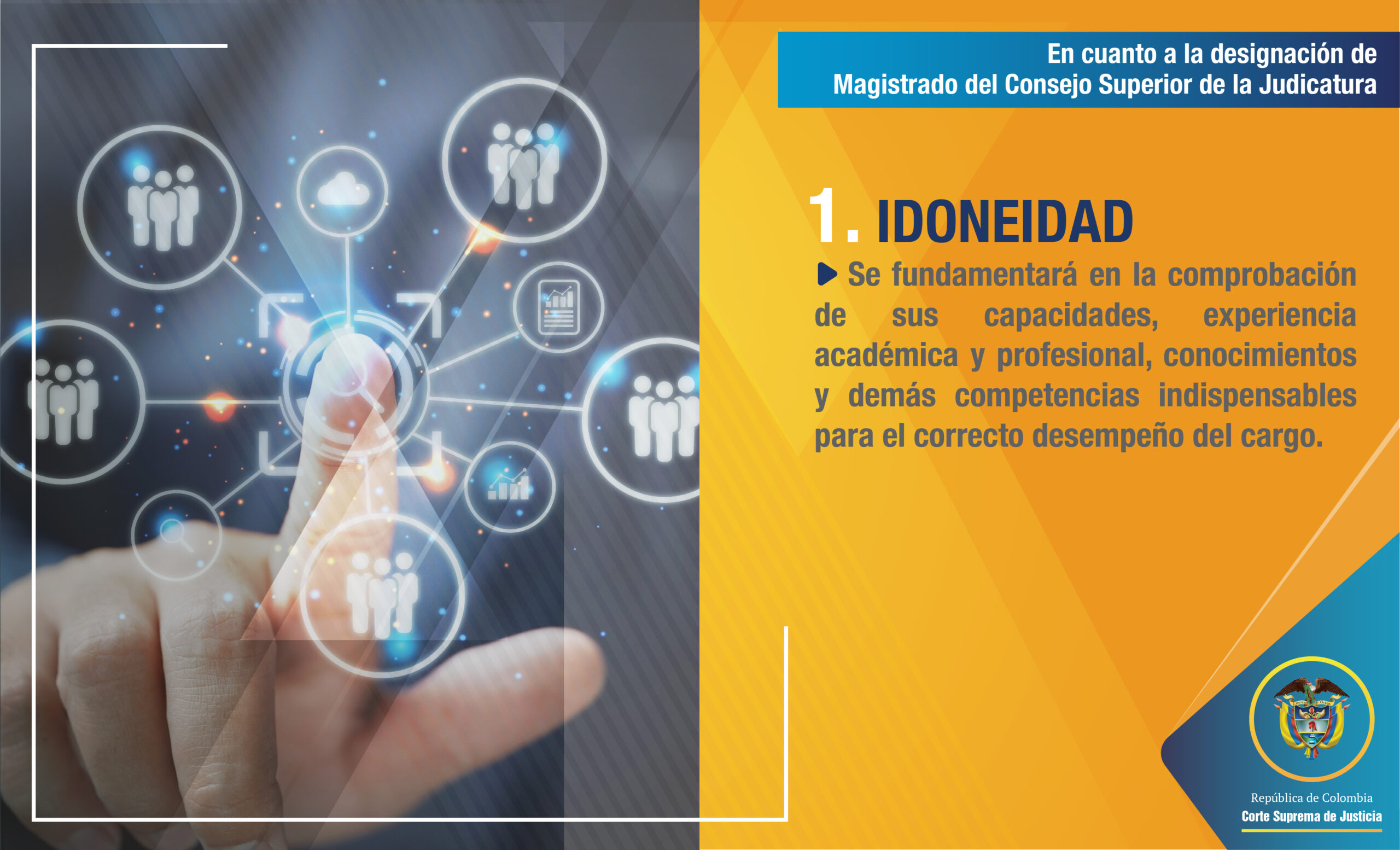 slide principios convocatoria magistrado CSJ 2024 6