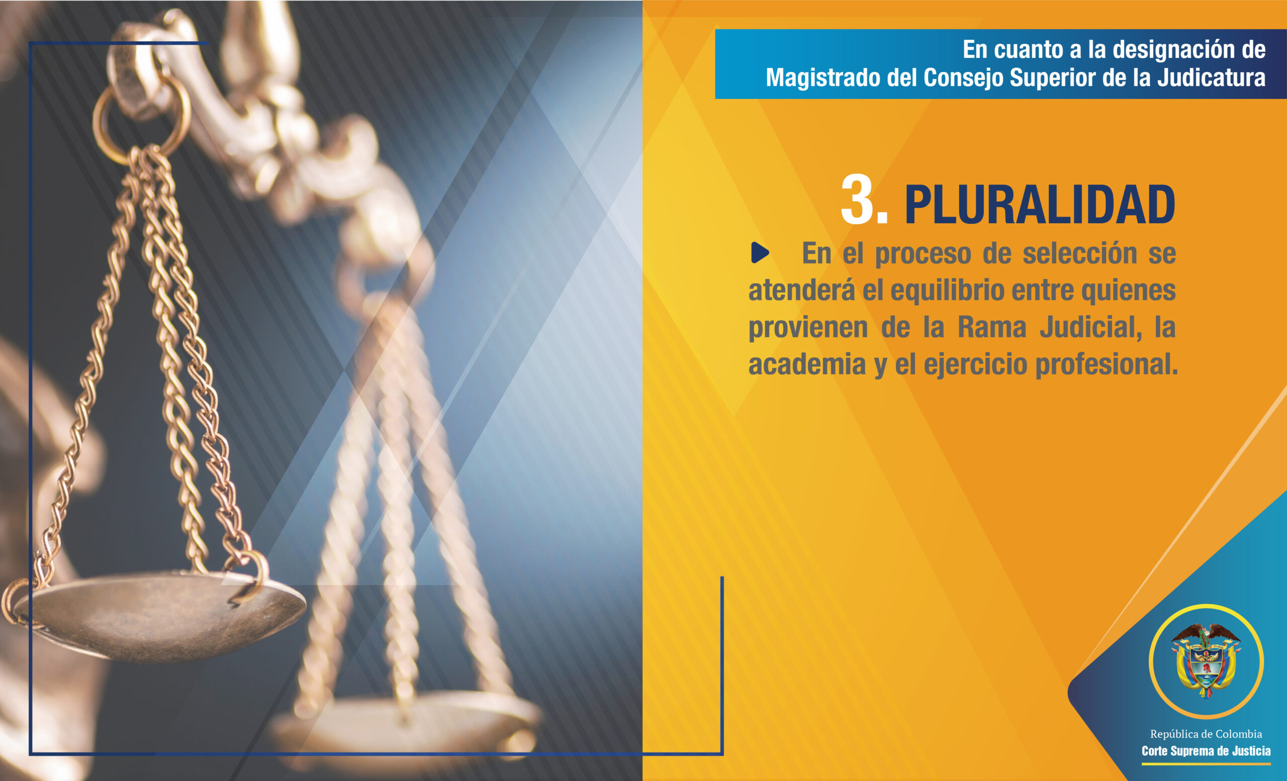slide principios convocatoria magistrado CSJ 2024 8