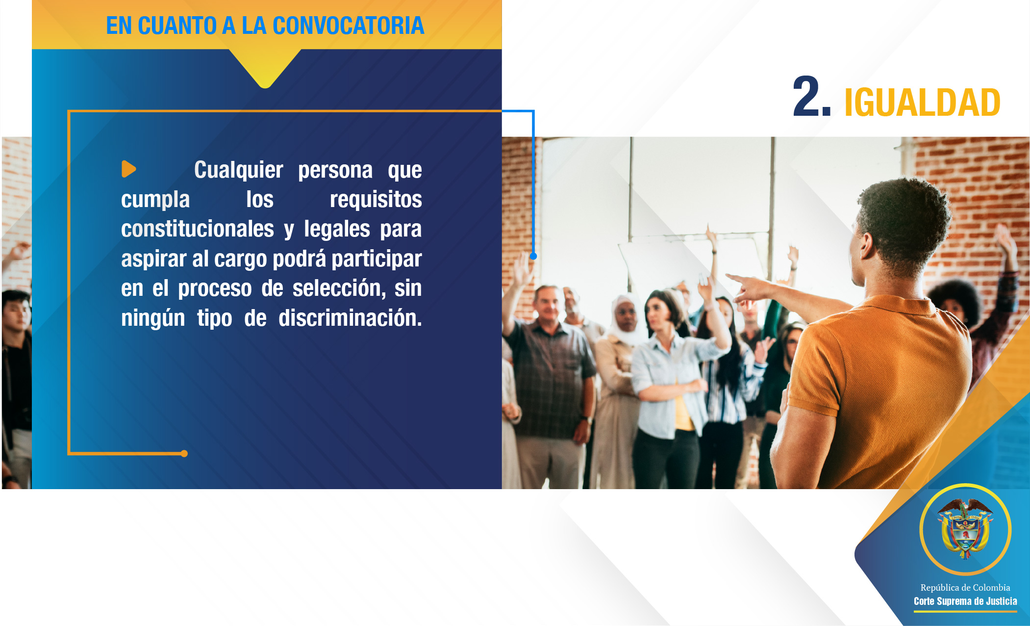 slide principios convocatoria magistrado Corte constitucional 2025 3