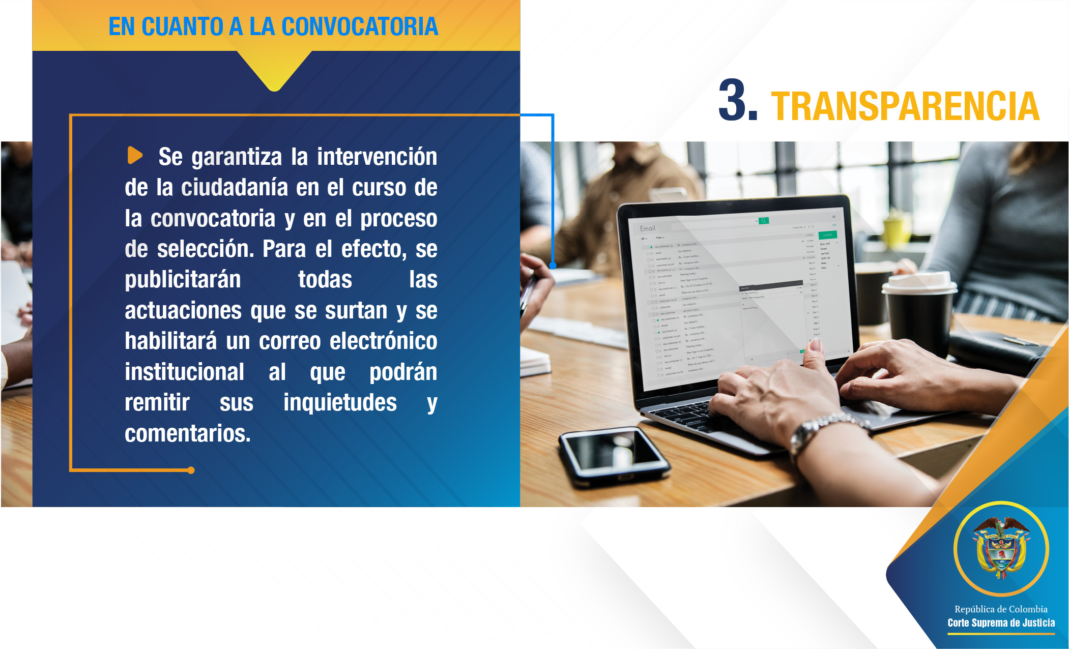 slide principios convocatoria magistrado Corte constitucional 2025 4